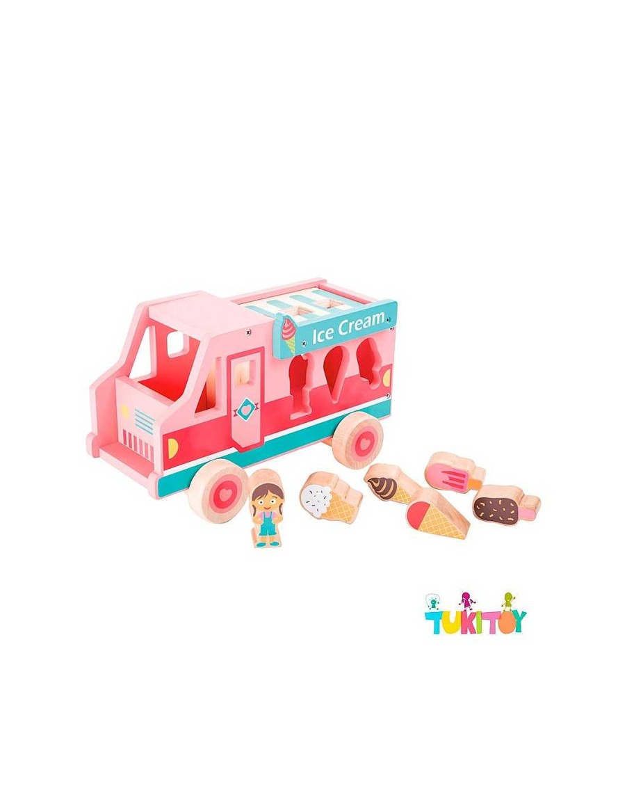 Juegos Y Juguetes Legler Juguetes Educativos Para Beb S | Juego De Encaje Carrito De Helados Legler