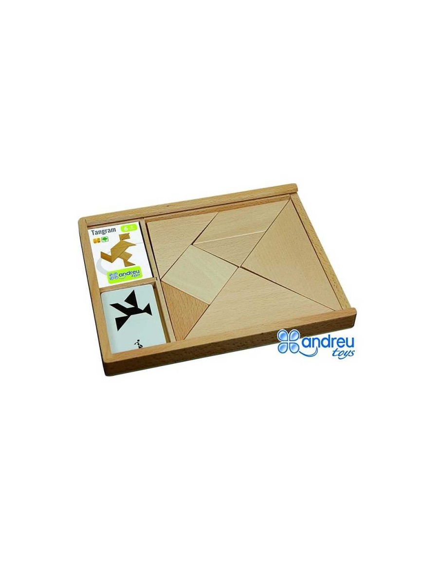 Juegos Y Juguetes Andreu Toys Juegos Construcci N | Juego Tangram Rompecabezas