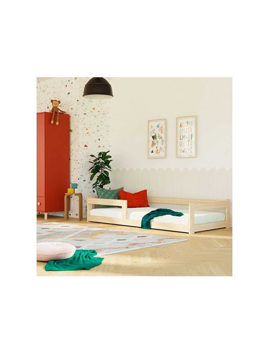 Mobiliario TukiToy | Cama Montessori Con Barrera Safe