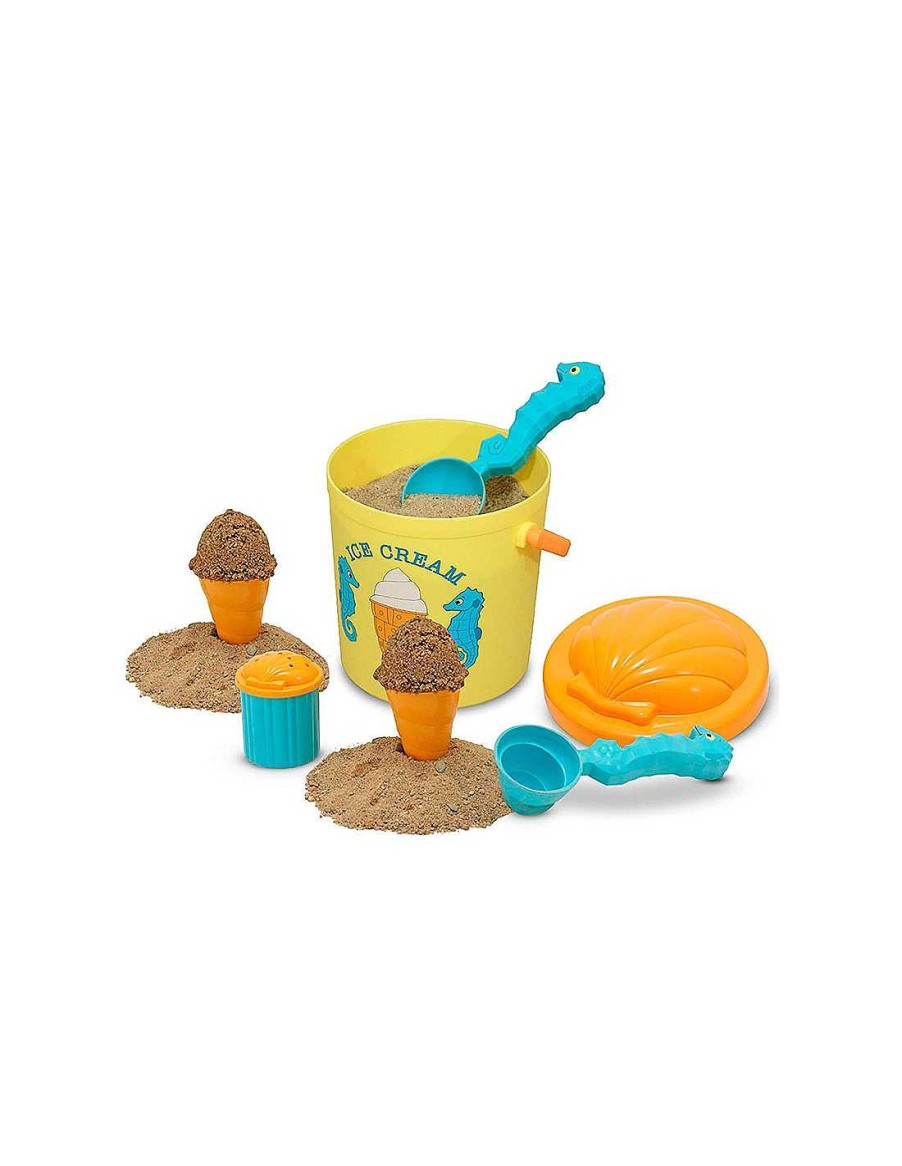 Juegos Y Juguetes Melissa & doug Juguetes De Profesiones | Juego De Playa Preparo Mis Helados