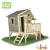 Juegos Aire Libre Exit Toys | Casa Madera Ni Os Exit Crooky 350