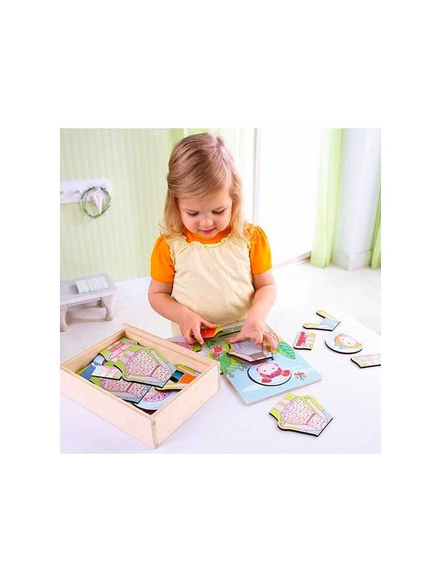 Juegos Y Juguetes Haba Puzzles | Puzle: Los Vestidos De Lilli - Haba