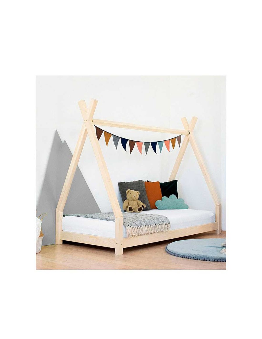 Mobiliario TukiToy | Cama Montessori Tipi Casita Nakana