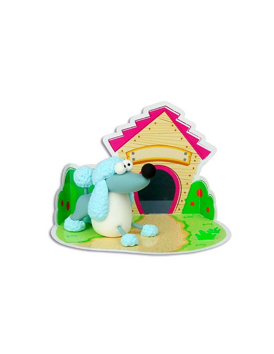 Juegos Y Juguetes TukiToy | Manualidad Arcilla Polim Rica Mi Perro Poodle Jumping Clay