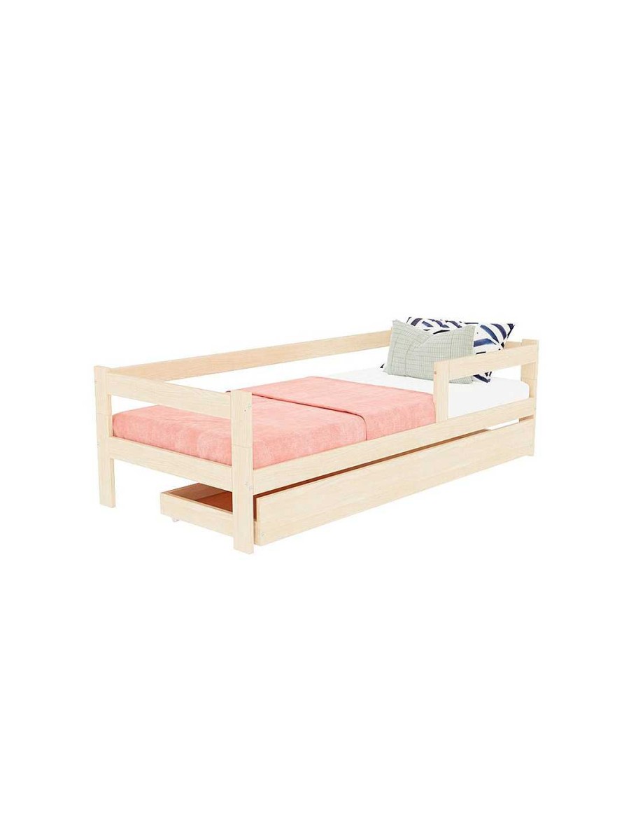 Mobiliario TukiToy | Cama Baja Infantil Safe Doble Barrera