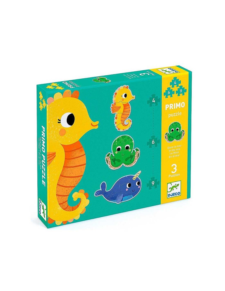 Juegos Y Juguetes Djeco Puzzles | Puzle Evolutivo En El Mar - Djeco