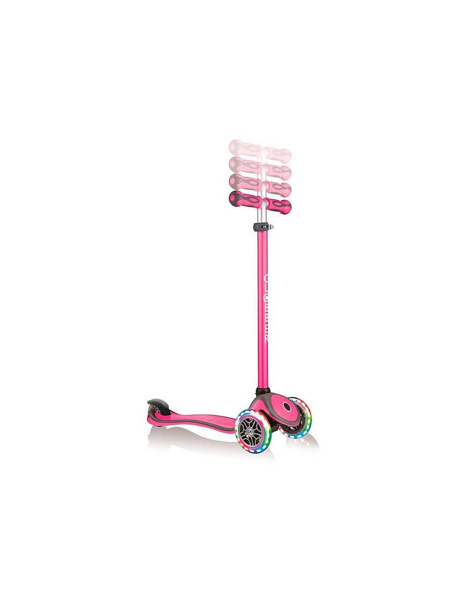 Juegos Aire Libre Globber | Patinete Go Up Comfort Lights Rosa - Globber