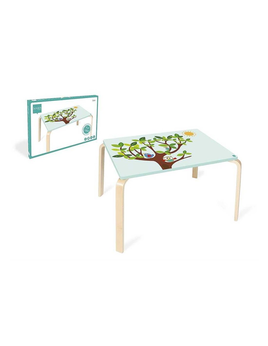 Mobiliario Scratch | Mesa Infantil De Madera B Ho Low Scratch