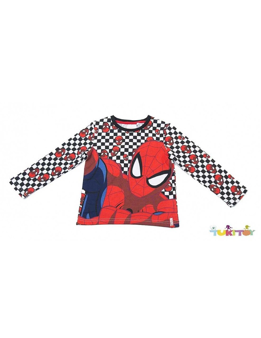 Para El Beb TukiToy | Camiseta Manga Larga Spiderman