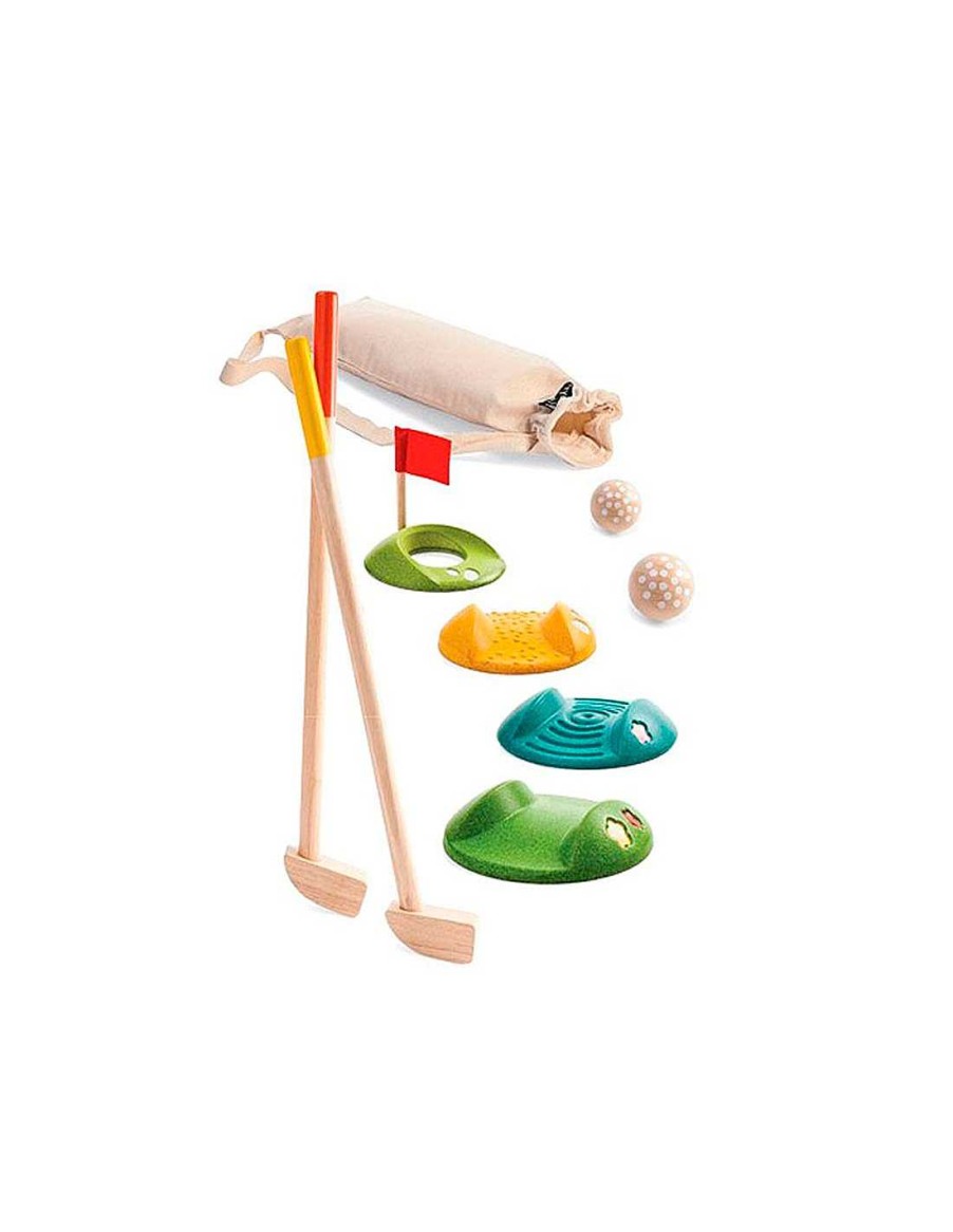 Juegos Y Juguetes PlanToys Juguetes De Profesiones | Mini Golf Plantoys