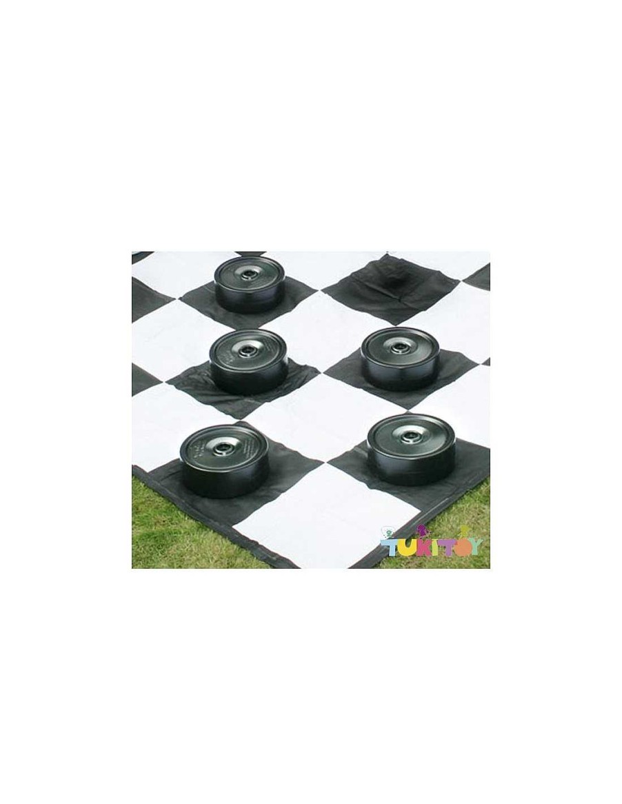 Juegos Aire Libre Masgames | Piezas Juego Damas Gigante Para Jard N