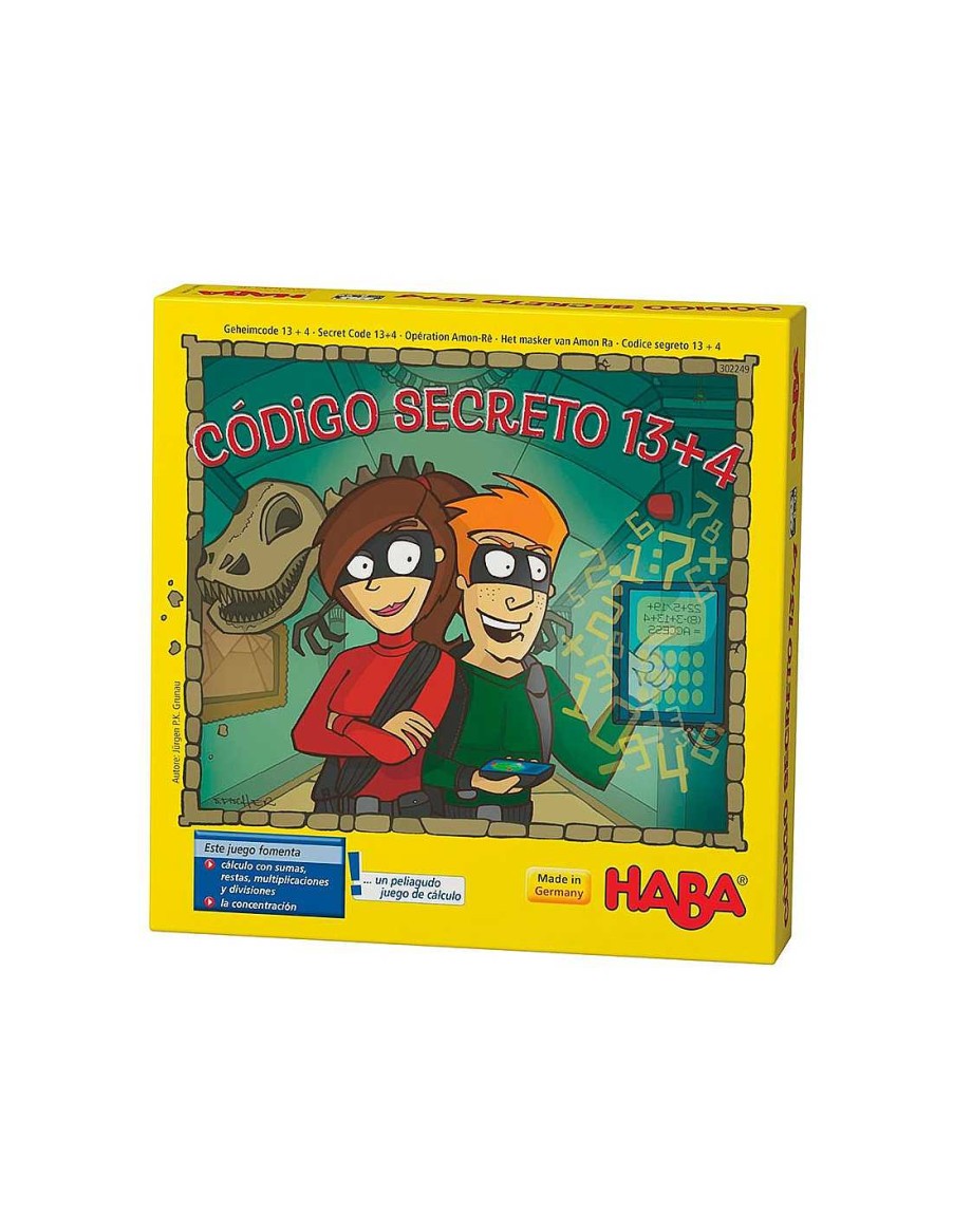 Juegos Y Juguetes Haba Juegos Matem Ticos | C Digo Secreto 13 + 4 - Haba