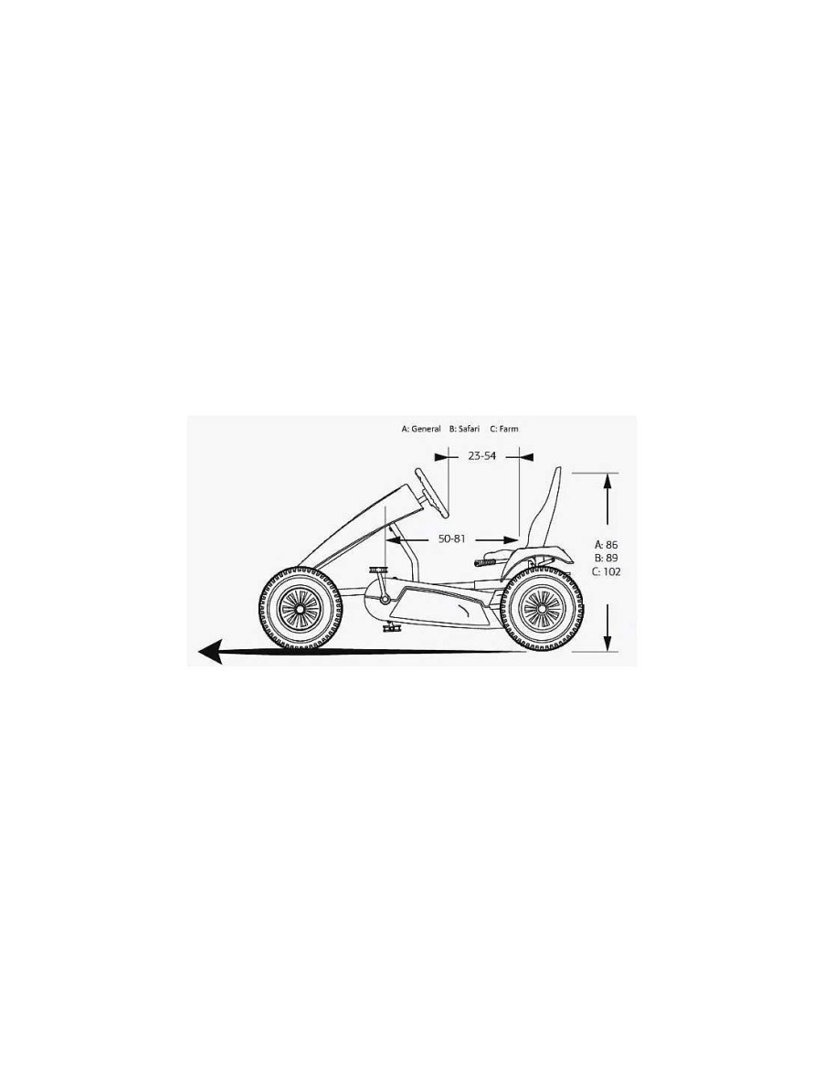 Juegos Aire Libre Berg toys | Kart De Pedales Berg Safari Bfr 3 Desde 5 A Os