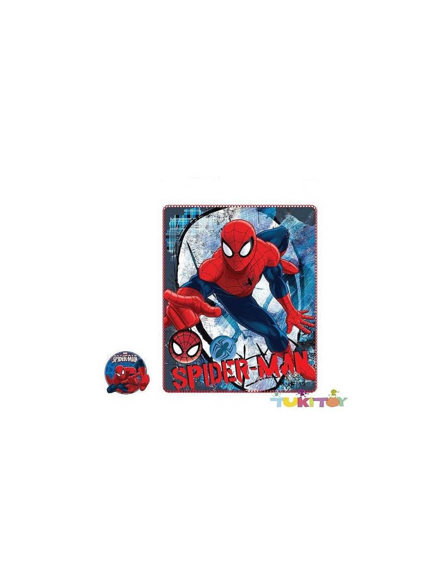 Para El Beb TukiToy | Manta Polar Spiderman