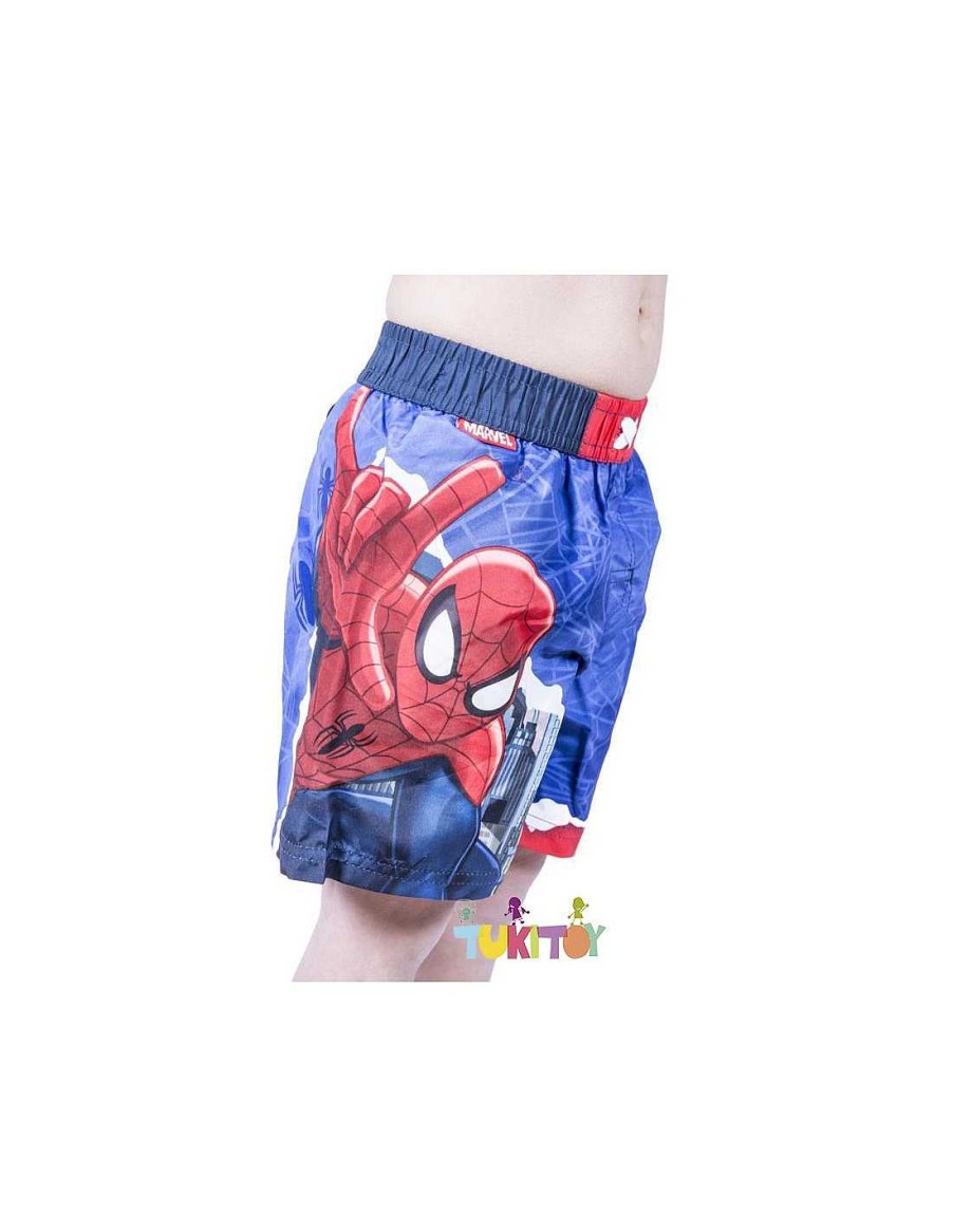 Para El Beb TukiToy | Ba Ador Spiderman Azul