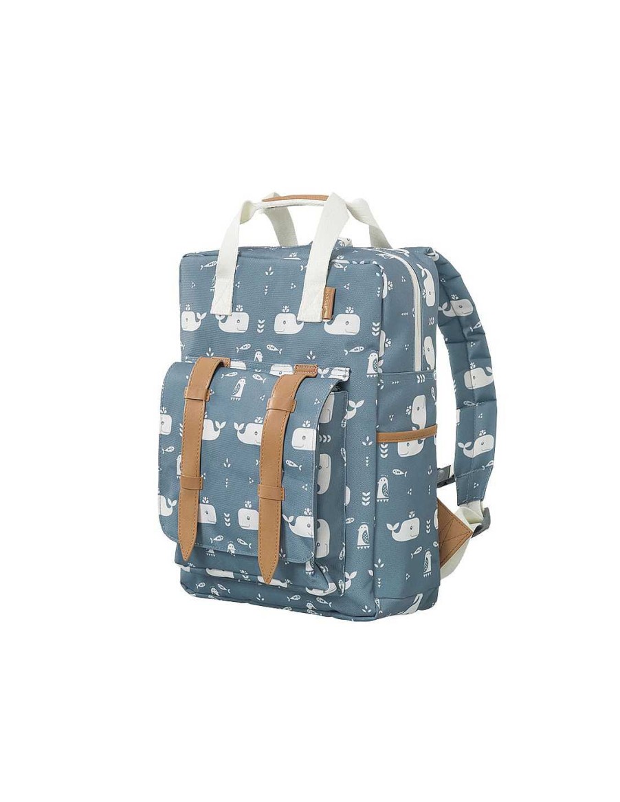 Especialidades Fresk Mochilas Infantiles | Mochila Grande Fresk Ballena Azul