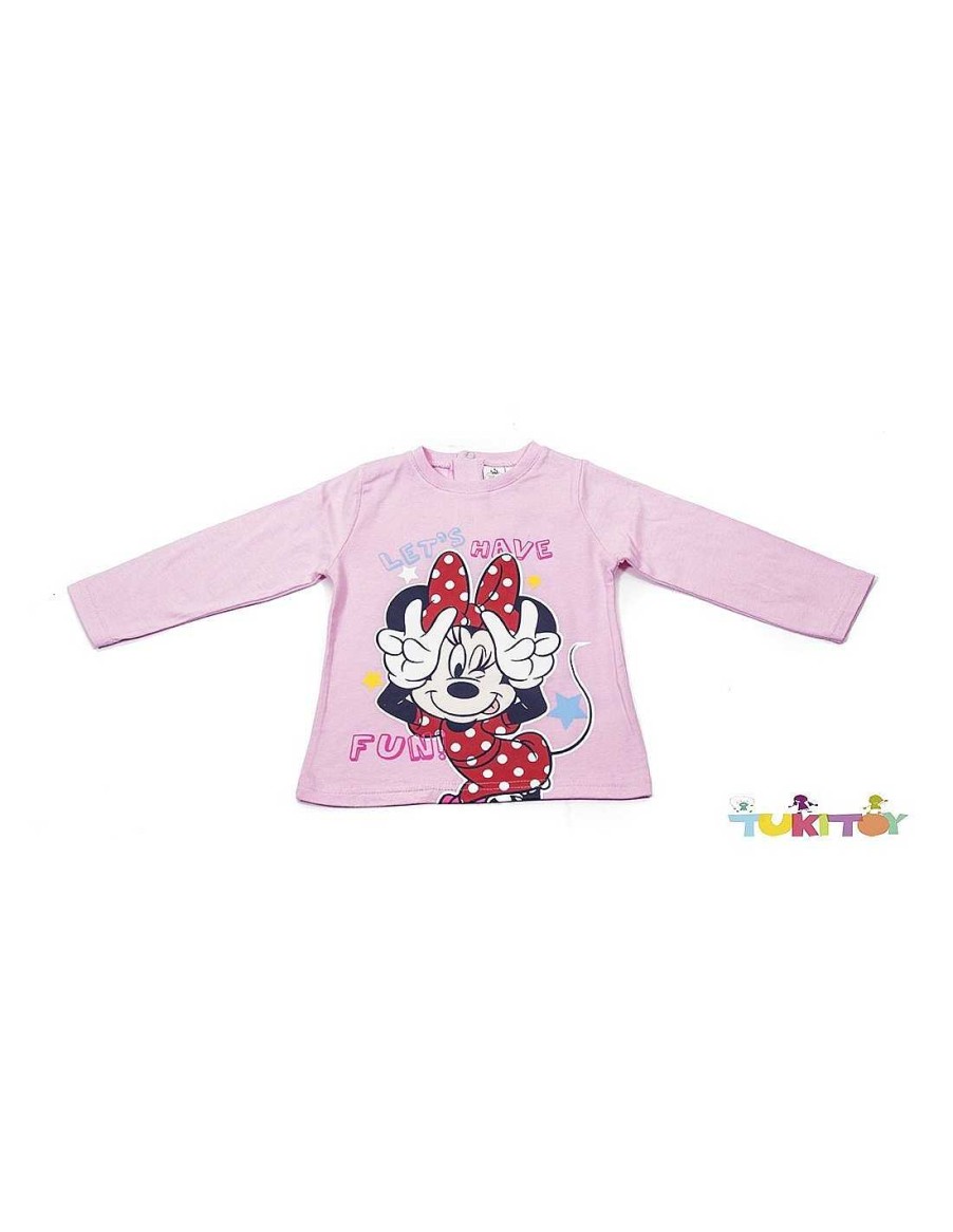 Para El Beb TukiToy | Camiseta Manga Larga Minnie