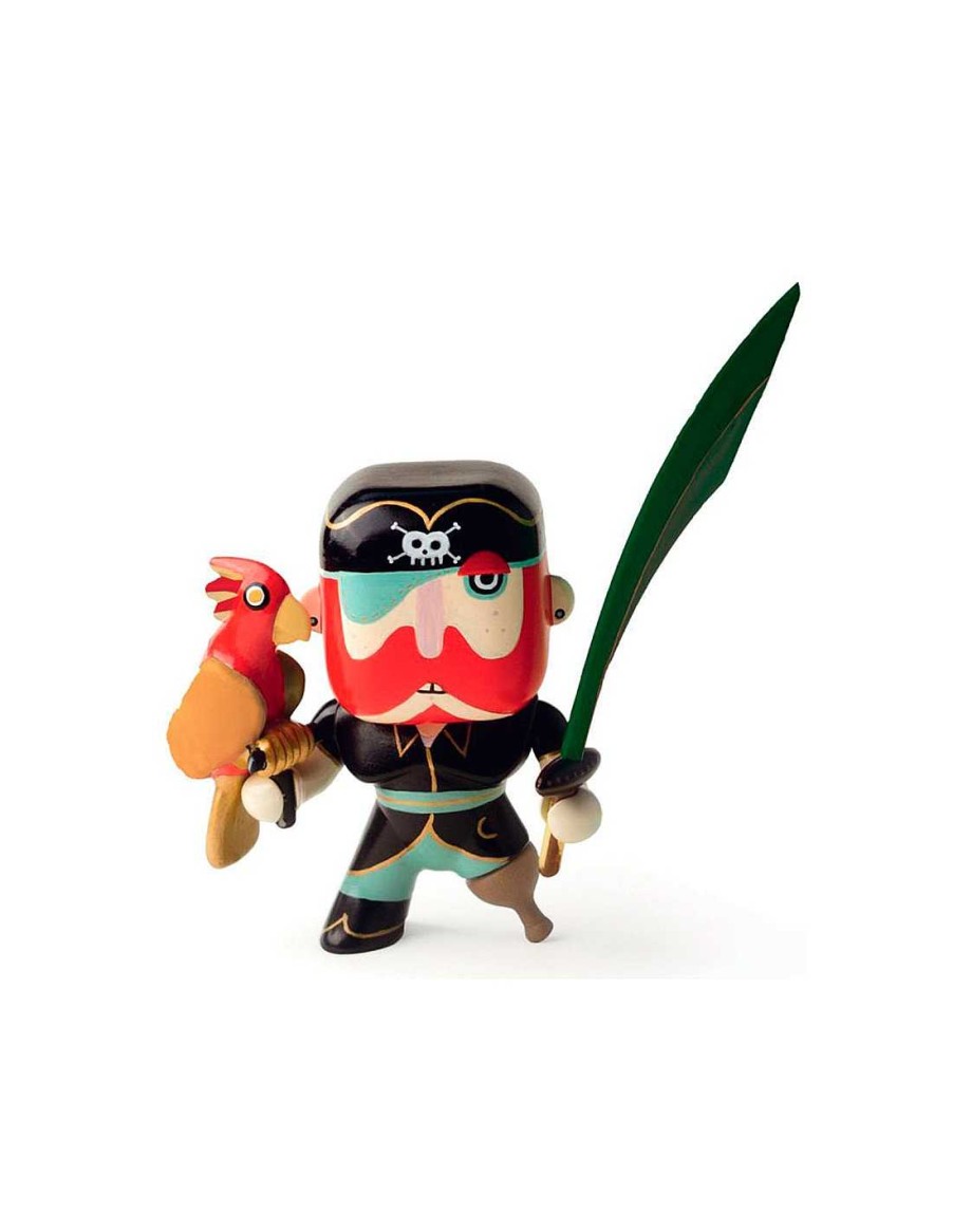 Juegos Y Juguetes Djeco Figuras Y Mini Mundos | Pirata Sam Parrot Arty Toys - Djeco