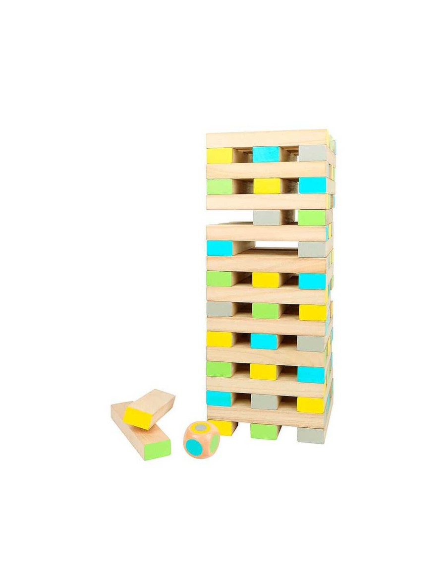 Juegos Y Juguetes Legler Juegos Construcci N | Jenga De Madera Torre Grande Legler