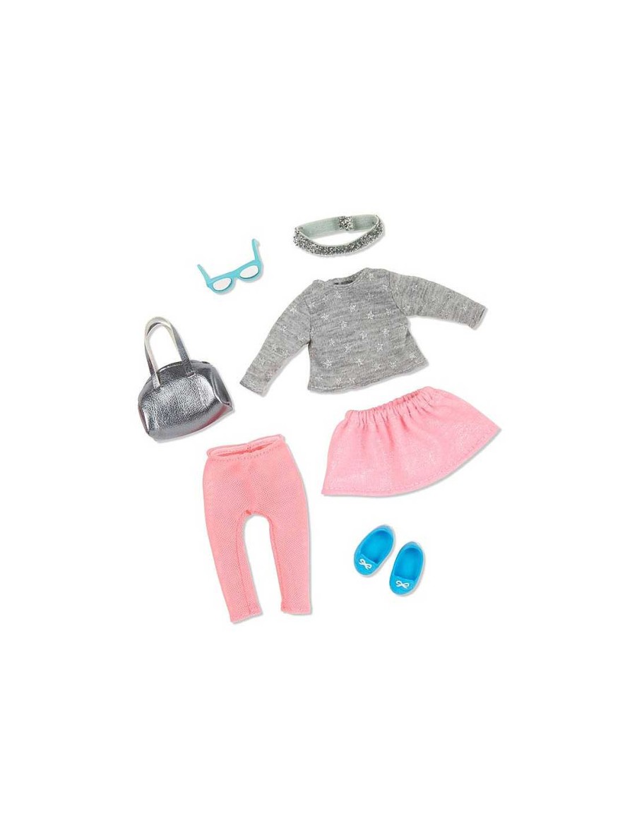 Juegos Y Juguetes Lori Mu Ecas Y Peluches | Conjunto De Ropa Para Mu Eca Lori Fashion Frenzy