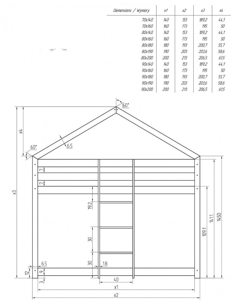 Mobiliario TukiToy | Litera Casita Del Bosque