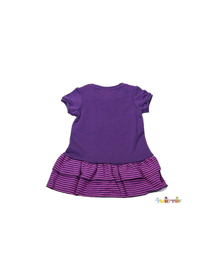 Para El Beb TukiToy | Vestido Princesa Sof A Vestido Sof A Morado