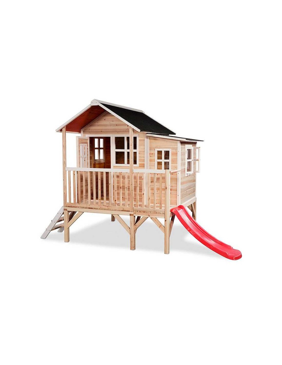 Juegos Aire Libre Exit Toys | Casa De Juguete Con Tobog N Exit Loft 350