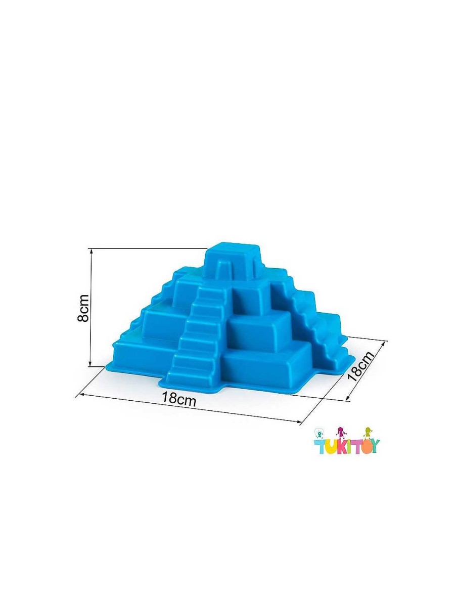 Juegos Y Juguetes Hape | Molde Para Arena Pir Mide Maya - Hape