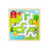 Juegos Y Juguetes Legler Puzzles | Puzle Desplazable Granja