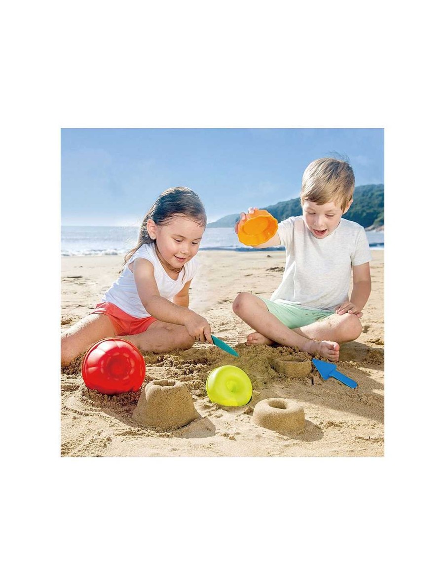 Juegos Y Juguetes Hape | Set Moldeado Pasteles Para Playa Hape