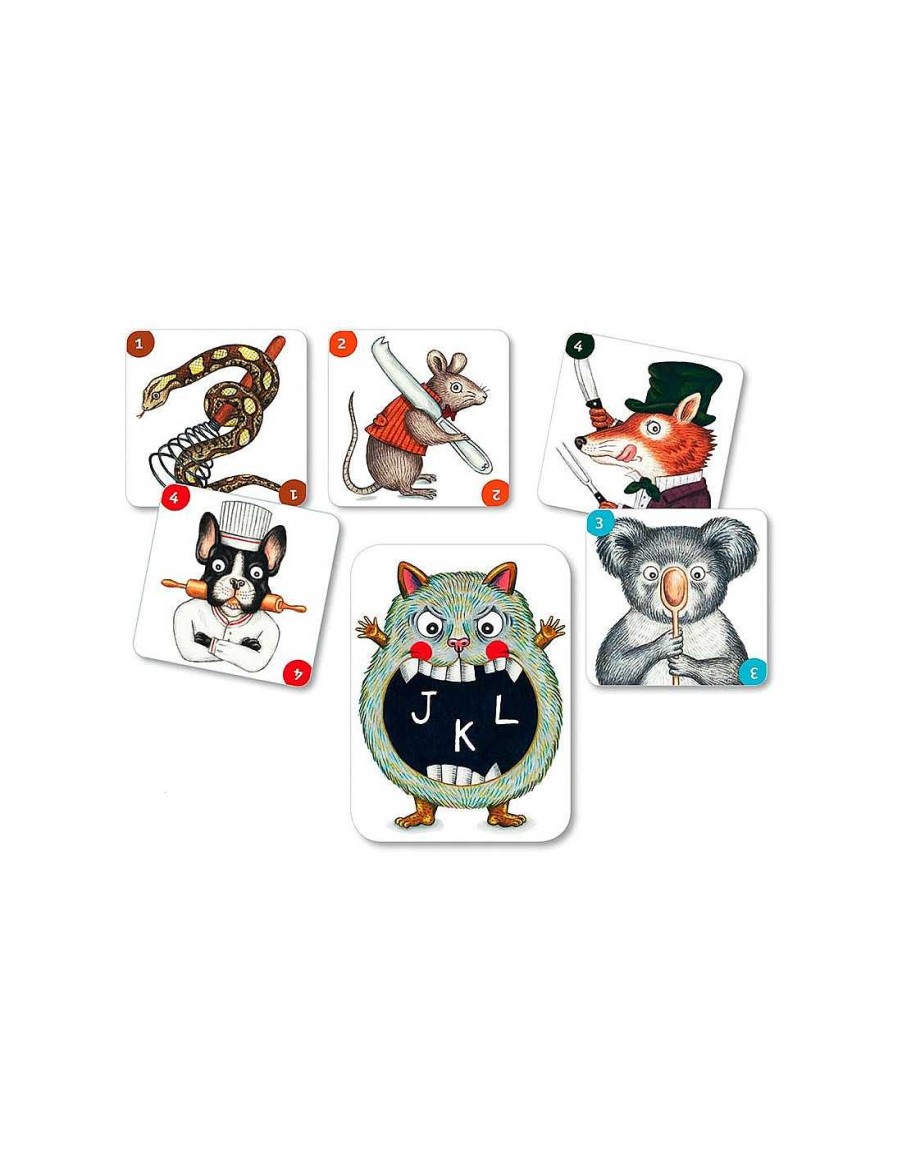 Juegos Y Juguetes Djeco Juegos Matem Ticos | Juego De Cartas: Abc Miam Djeco