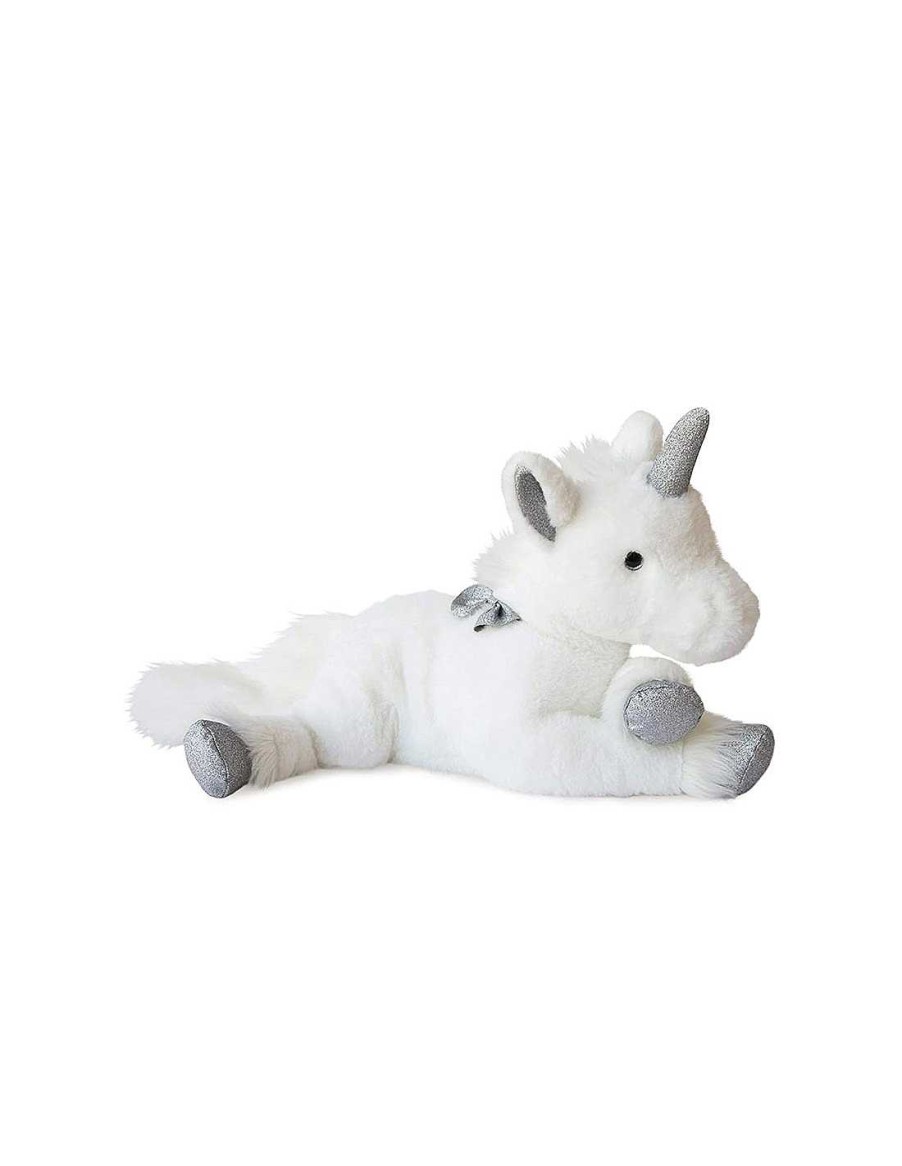 Juegos Y Juguetes Doudou Et Compagnie Mu Ecas Y Peluches | Unicorn O Plateado De Peluche - Doudou Et Compagnie