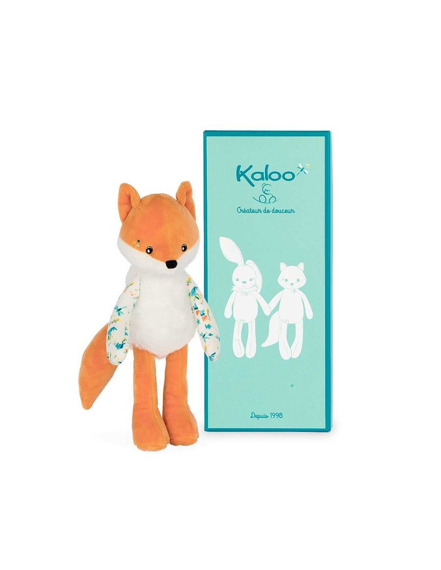 Juegos Y Juguetes Kaloo Mu Ecas Y Peluches | Mu Eco De Peluche: Leonar El Zorro 25 Cm - Kaloo