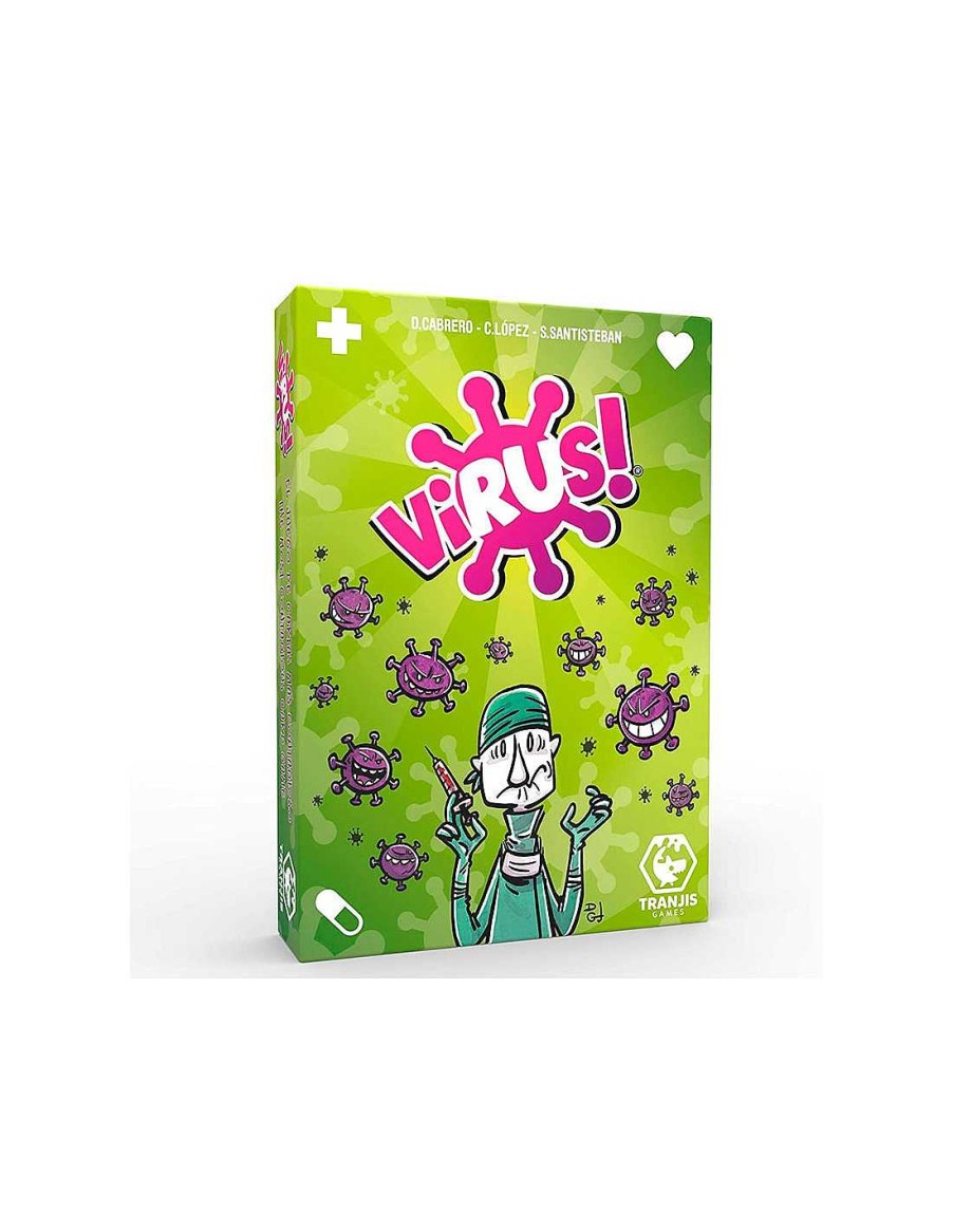 Juegos Y Juguetes TukiToy Juegos En Familia | Juego De Cartas Virus Tranjis Games