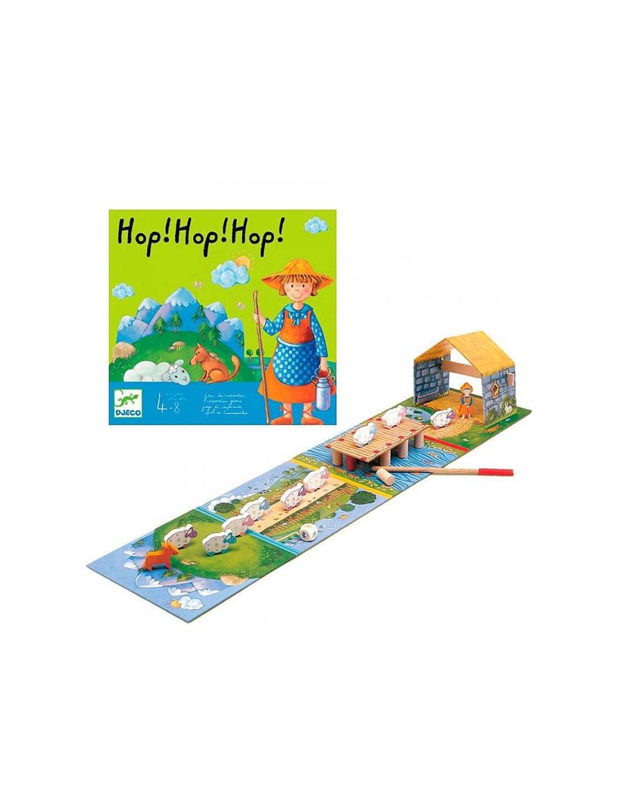 Juegos Y Juguetes Djeco Juegos En Familia | Hop! Hop! Hop! Juego Cooperativo Djeco