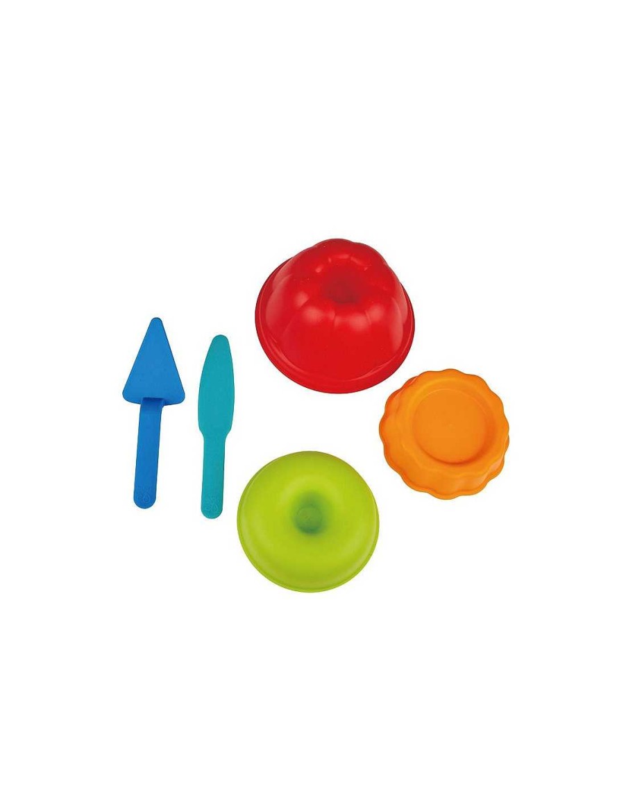 Juegos Y Juguetes Hape | Set Moldeado Pasteles Para Playa Hape