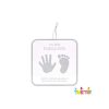 Para El Beb TukiToy | Lata Cuadrada Gris Babyprints - Pearhead