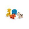 Juegos Y Juguetes PlanToys Veh Culos Y Animales | Set 4 Animales Salvajes Plantoys