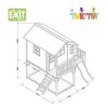 Juegos Aire Libre Exit Toys | Casita De Jard N Con Tobog N Y Arenero Exit Loft 550