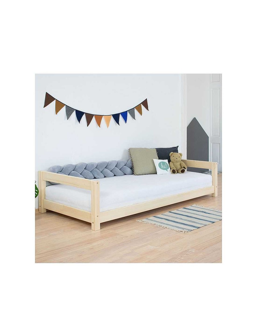 Mobiliario TukiToy | Cama Montessori Madera Natural Kiddy