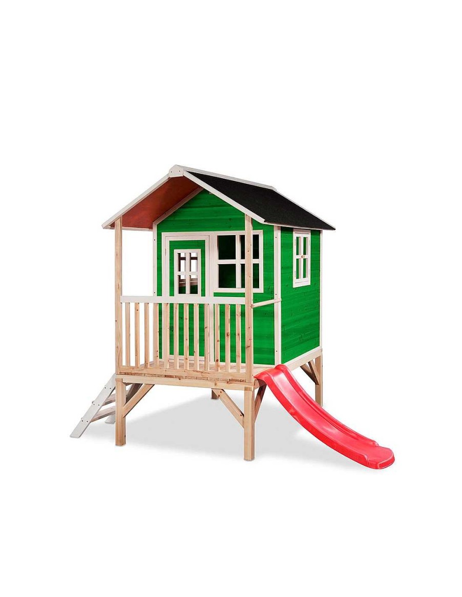 Juegos Aire Libre Exit Toys | Casa De Juguete Con Tobog N Exit Loft 300