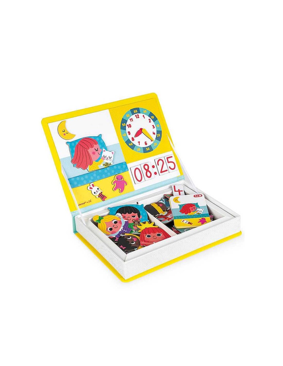 Juegos Y Juguetes Janod Puzzles | Magnetibook Aprendo La Hora - Janod