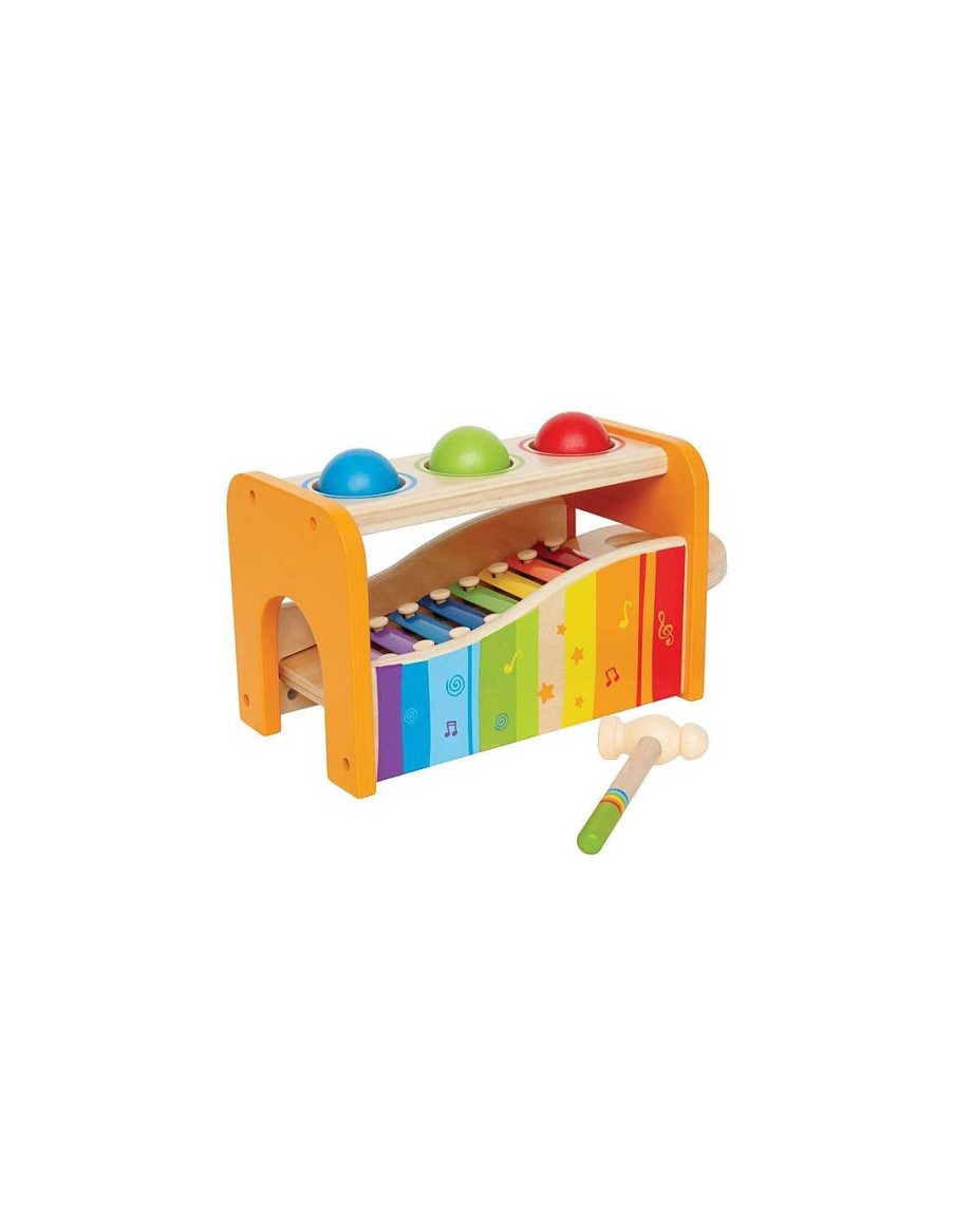 Juegos Y Juguetes Hape Juguetes Musicales | Picafuerte Xil Fono Con Bolas De Madera - Hape