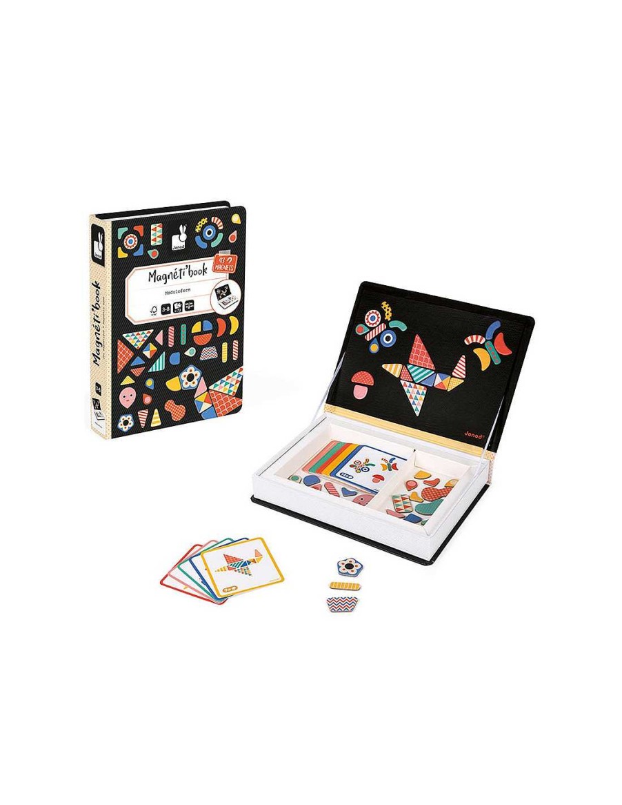 Juegos Y Juguetes Janod Puzzles | Magnetibook Moduloform Janod