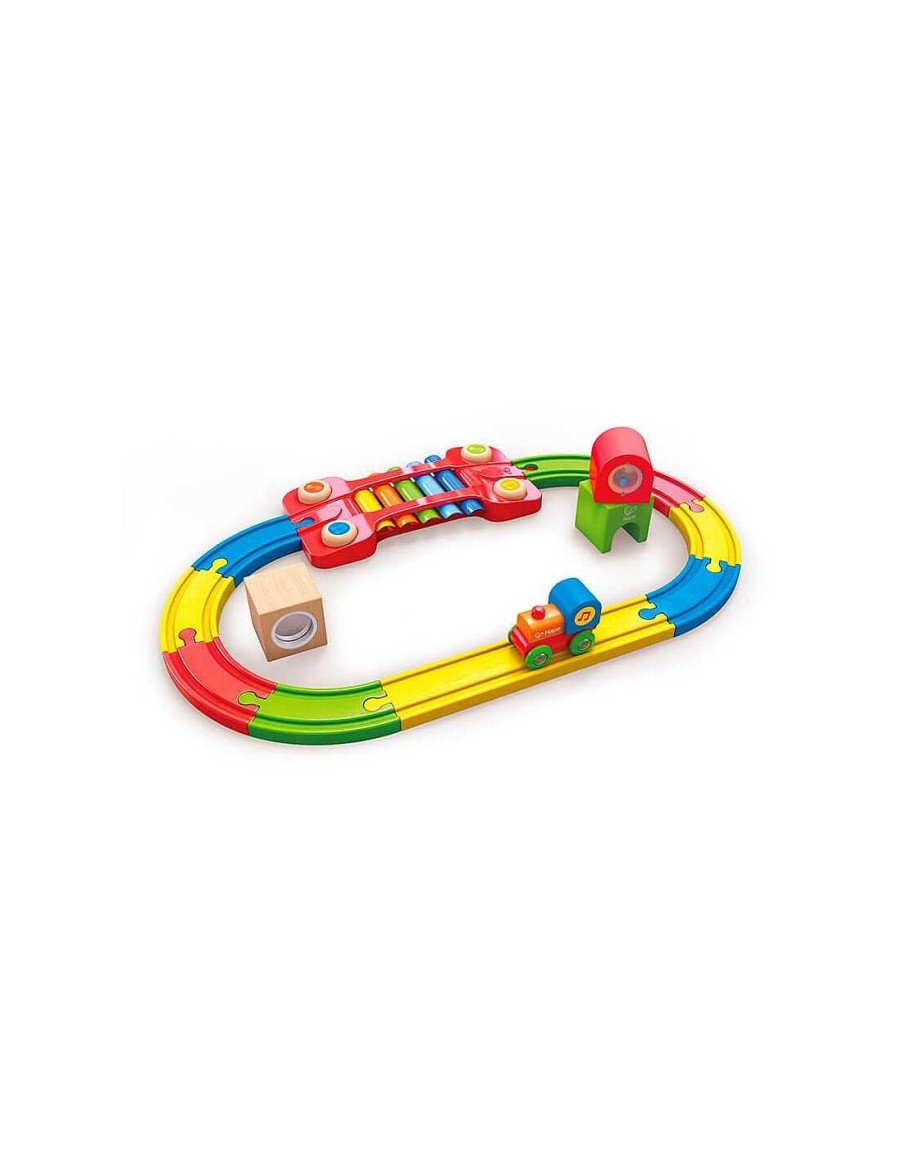 Juegos Y Juguetes Hape Juguetes Musicales | Circuito Tren Sensorial Hape