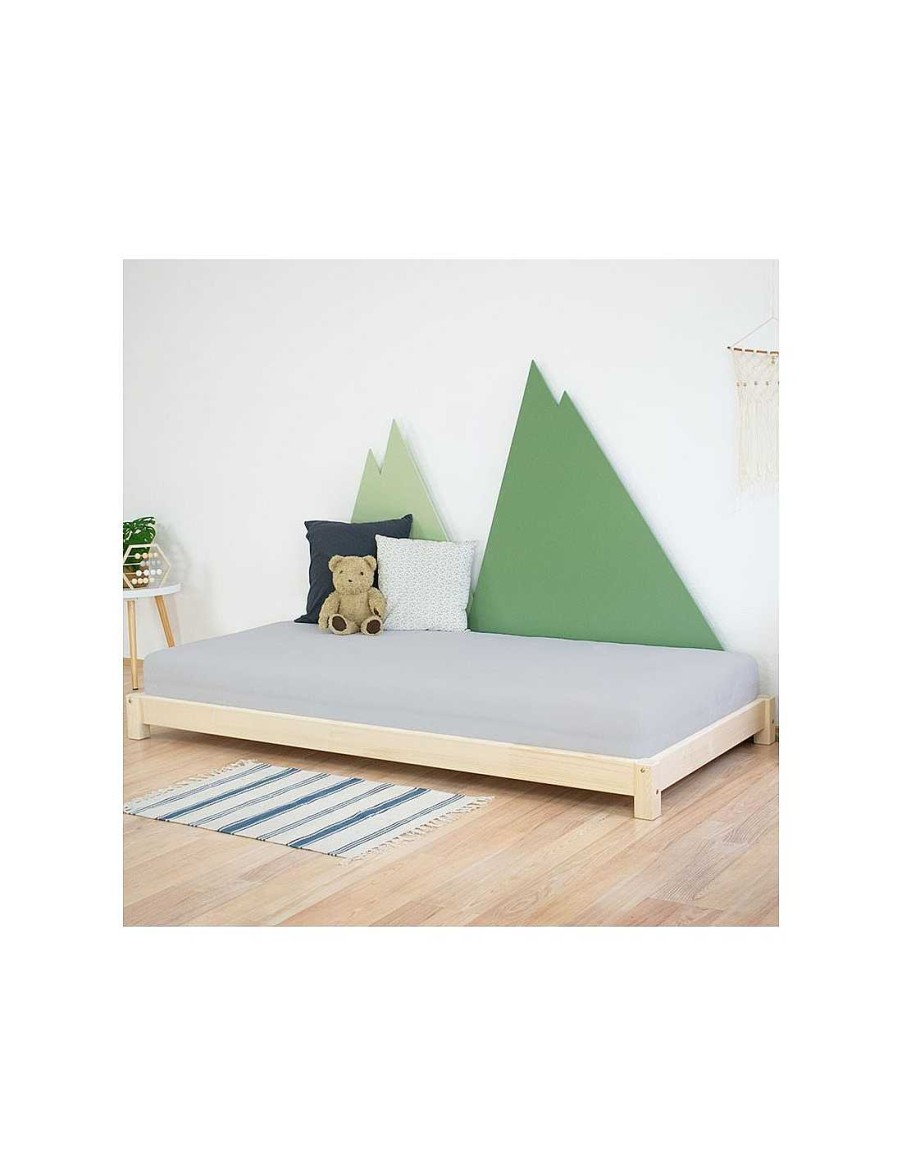 Mobiliario TukiToy | Cama Montessori Teeny Madera Natural