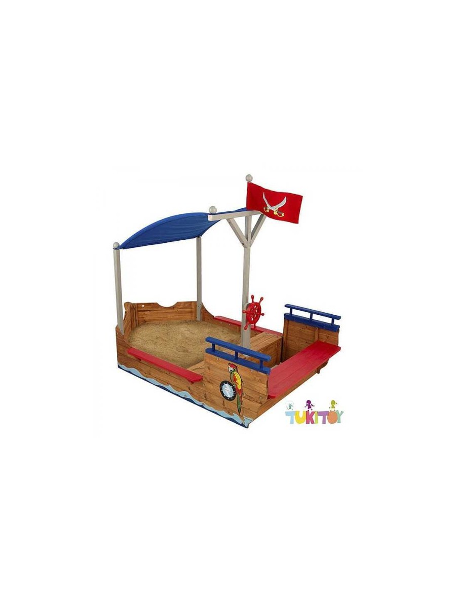 Juegos Aire Libre Kidkraft | Arenero Barco Pirata - Kidkraft